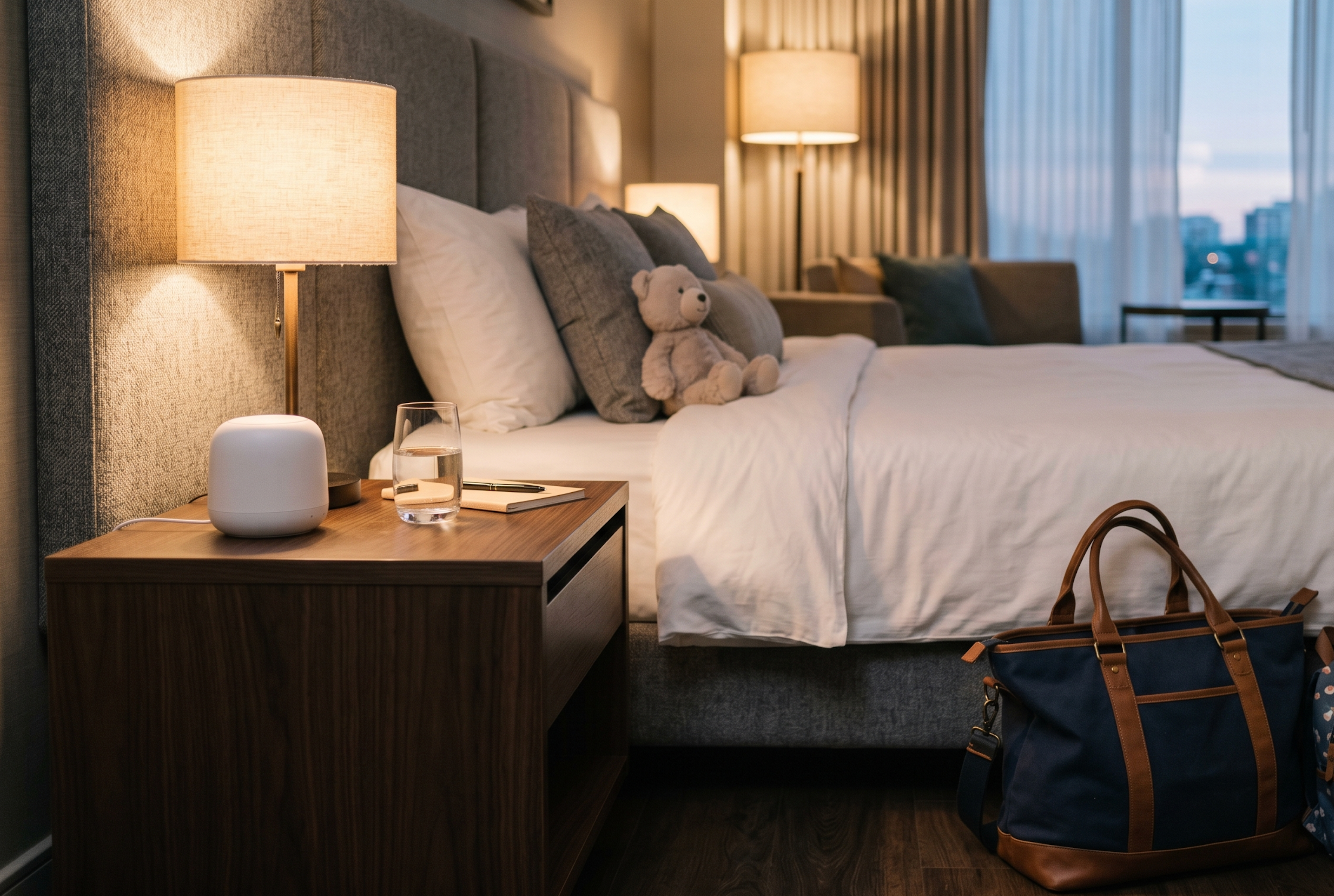 Why a White Noise Speaker Is a Travel Essential for Better Rest