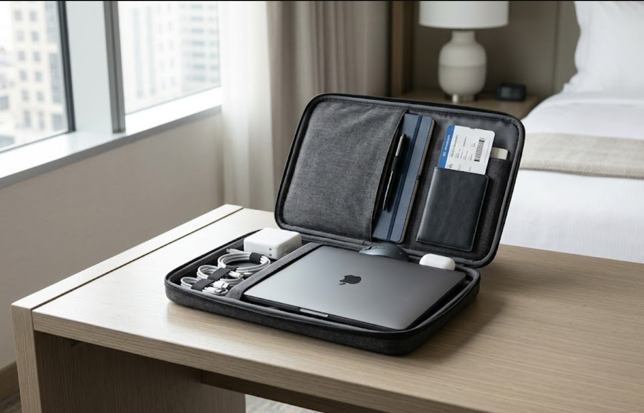 Why an Organizer Travel Case for MacBook Is a Smart Choice for Work and Travel