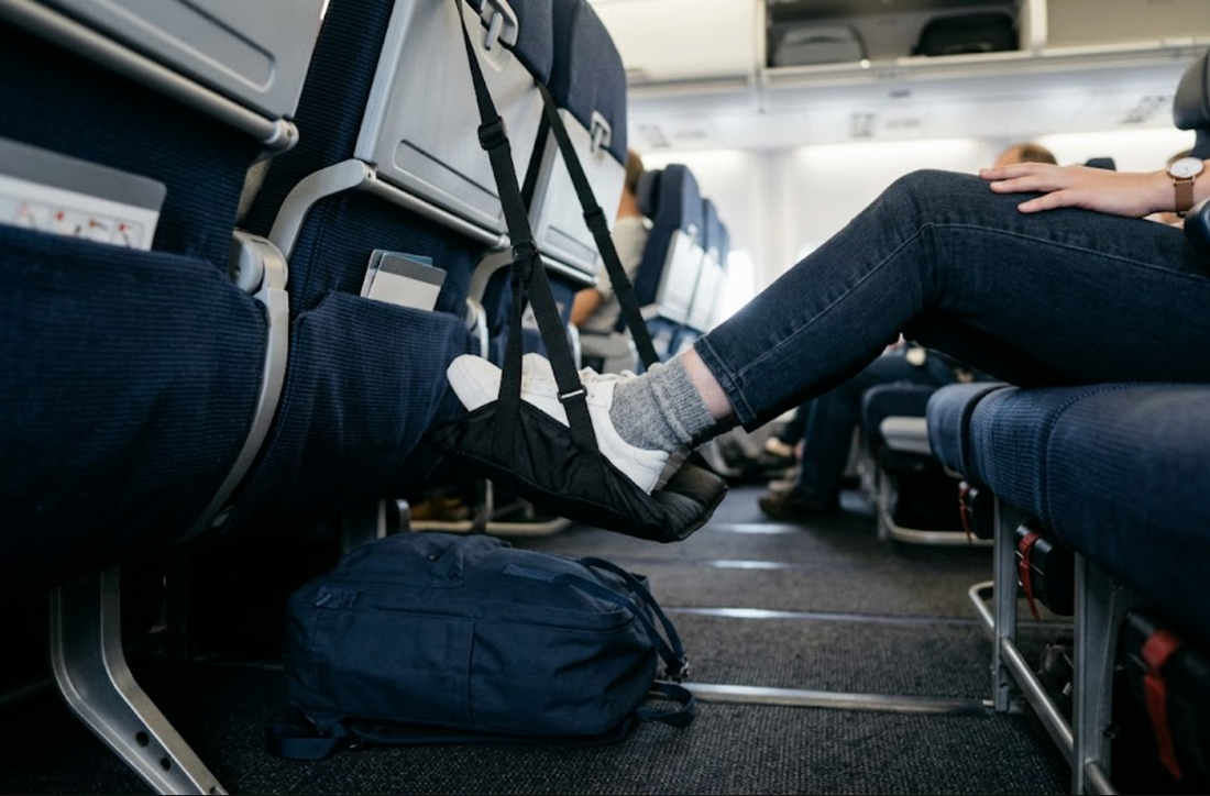 Why a Travel Footrest Can Make Long Flights Feel Different