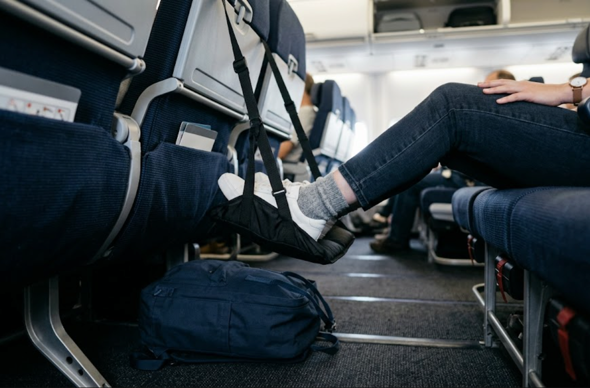 Why a Travel Footrest Can Make Long Flights Feel Different