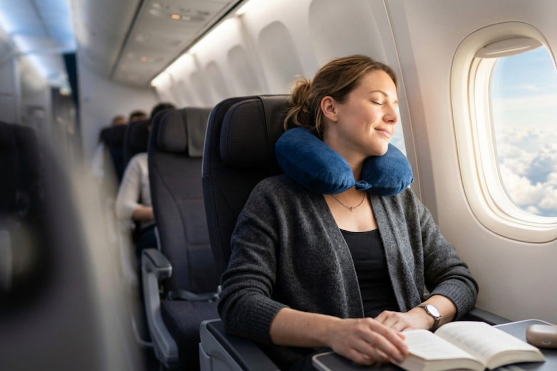 a Neck Pillow Makes Long Trips More Comfortable