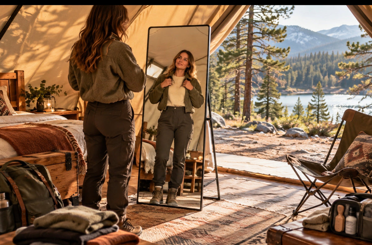 Why You Need a Foldable Camping Mirror | GoN’Pack