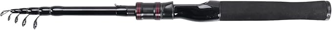Telescopic Fishing Rod, Collapsible Fishing Rod Portable Spinning Pole for Saltwater and Freshwater, Carbon Fiber Lightweight and Compact Design
