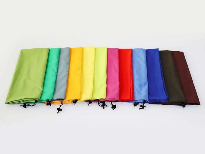 Extra Large Laundry Bag Travel Laundry Bags with Drawstring Closure Fit a Laundry Basket or Hamper for college dorm and apartment dwellers Machine Washable 30"x40" (Mixed Color 12 Pack)