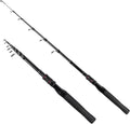 Telescopic Fishing Rod, Collapsible Fishing Rod Portable Spinning Pole for Saltwater and Freshwater, Carbon Fiber Lightweight and Compact Design