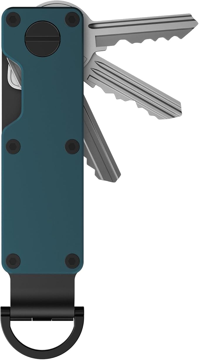 Key Organizer Minimalist Innovative Keyholder Compact Keys Organizer Smart KeyChain Secures 2-6 Keys