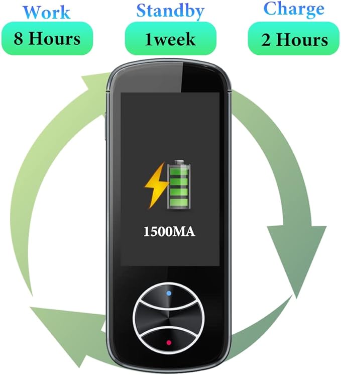 Language Translator Device No WiFi Needed, AI Translator Two Way Real Time Voice Translation with 137+ Languages, Offline/Photo Translation for Travel Business Learning