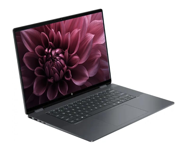 HP OmniBook X Flip 2-in-1 Laptop, Next Gen Envy x360, 16" FHD+ Touch Business AI PC, Windows 11 Pro 16GB DDR5 RAM 1TB SSD, Intel Core Ultra 7 256V Processor, Backlit KB, NLY Earphones, Eclipse Gray