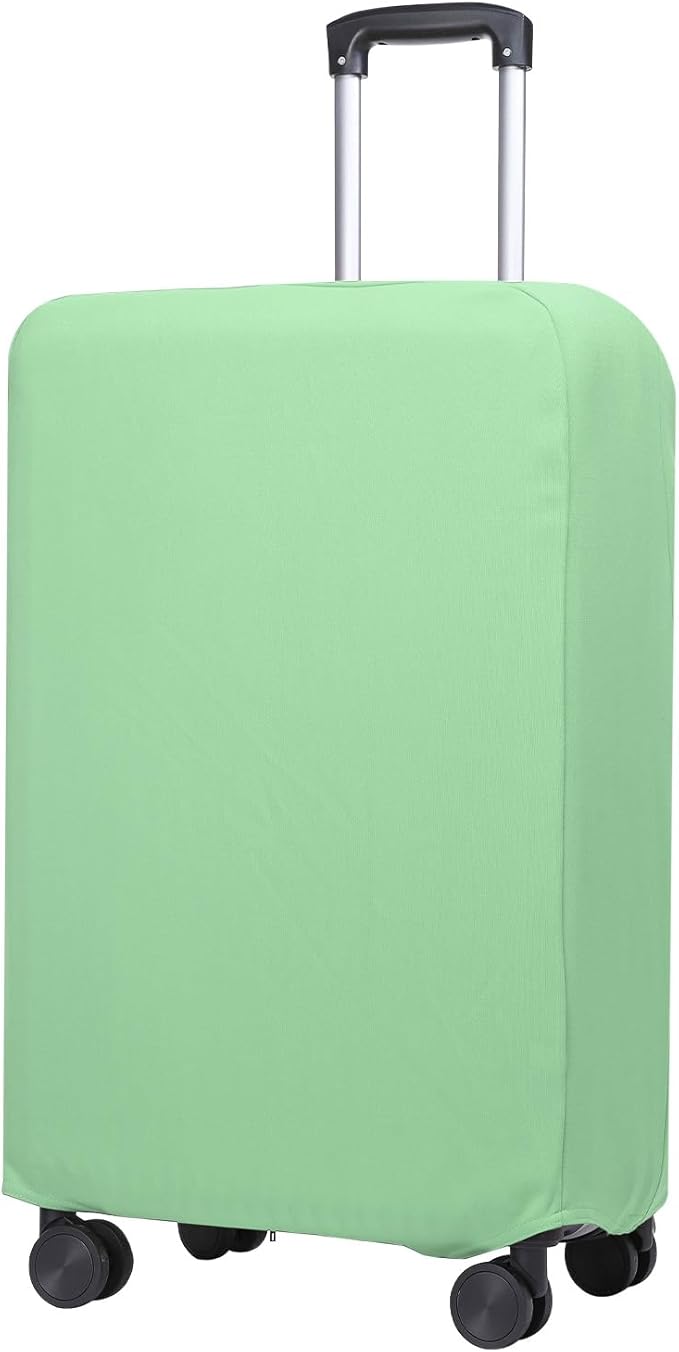 PATIKIL Luggage Cover, Suitcases Covers Elastic Carry on Cover Protector Washable Scratch-Resistant Fits 28-29 Inch Luggage for Travel Business Trips, Light Green