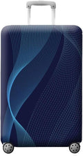 MosaiRudo Thicker Luggage Cover Elastic Suitcase Cover Protector Fits 18-32 Inch Suitcase Travel Accessories (TKM0078, XL)