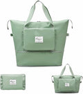Large Capacity Foldable Travel Bag Expandable Portable Carry on Bag Dry&Wet Separation Sports Duffel Bags