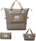 Large Capacity Foldable Travel Bag Expandable Portable Carry on Bag Dry&Wet Separation Sports Duffel Bags
