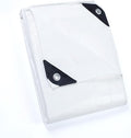 GUARD SHIELD Tarp White 16x20 Feet Multi Purpose Waterproof Poly Tarp Cover 5mil