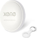 Key Finder, Bluetooth Tracker Locator Pairs with Apple Find My (iOS only), Item Locator Smart Tracker Tag for Keys/Luggage/Wallet, etc. (WHITE-1PCS)