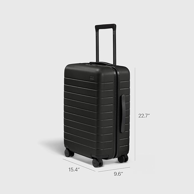 Away Bigger Carry-On Luggage, Lightweight Hardside Large Suitcase with Spinner Wheels, TSA Lock, Airline Approved, Navy Blue