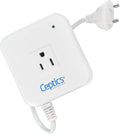 Ceptics 500 Watt Voltage Converter – Step Down 220v to 110v Converter - Converts 220V/240V to 110V/120V – Use with Hair Straighteners, Laptops, and Chargers – CE Certified