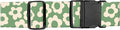 Luggage Straps for Suitcases, Adjustable Travel Belt, Durable Wide Luggage Strap, Cute Suitcase Strap Identifiers with Buckle, Bag Straps for Luggage, Grey Cute Flowers