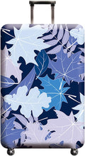 Travel Luggage Cover, Suitcase Protector Bag Fits 26-28 Inch Luggage Bluemaple