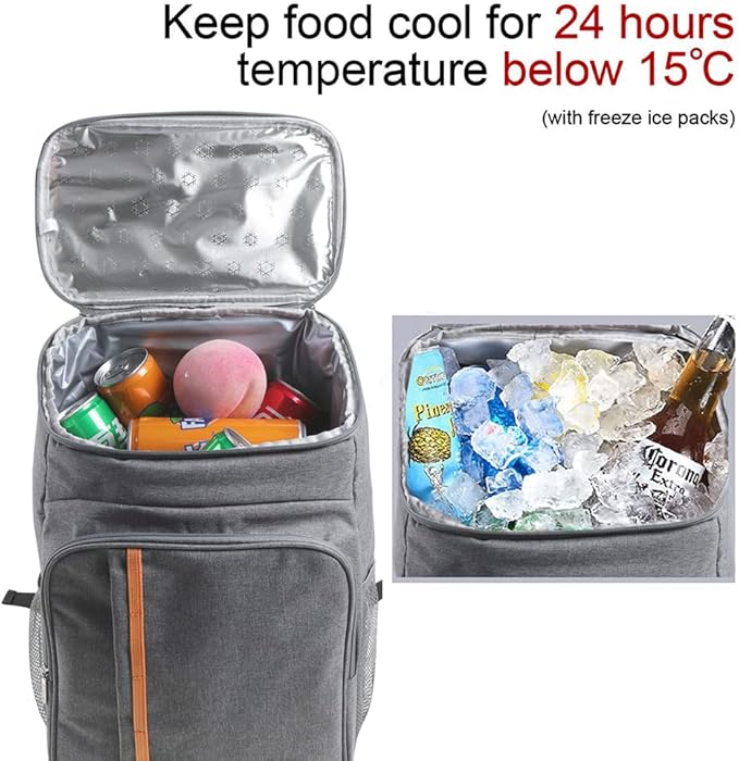 CODOBON Cooler Backpack 20L Insulated Backpack Coolers Lightweight Leak-Proof