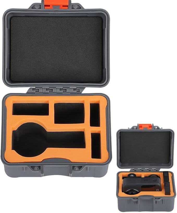 Portable Storage Box Fit For DJI OSMO360 Action Camera, Waterproof Protective Equipment Case, Portable Camera Organizer, Weather Resistant Shockproof Travel Outdoor Photography Gear