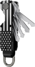 Key Organizer for Men Compact Key Holder Minimalist Key Case Metal Key Chain Key Holder for Keychain Secures 2-5 Keys