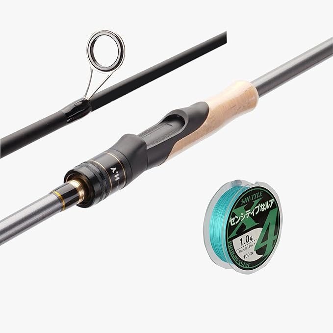 Travel Fishing Pole Combo， 4 Piece Carbon Fiber Spinning Rod Spinning Reel 7ft Braided Line Fishing Carrier Bag for Travel Saltwater Freshwater
