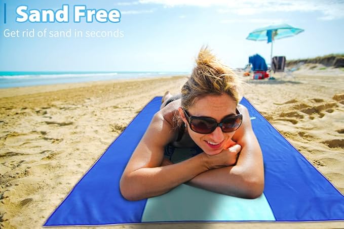 4 Pack Microfiber Oversized Lightweight Beach Towel 71"x32" XL Extra Large Thin Sand Free Towels Travel Swim Pool Yoga Gym Camping for Adults Beach Essentials Accessories Vacation Gift