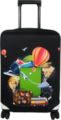 Explore Land Luggage Cover Suitcase Protector Fits 31-32 Inch Case (Travel, XL)