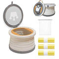 SunnySmile Portable Toilet for Kids,Portable Potty Seat for Toddler Travel,Travel Potty with Travel Bag, Applicable to Camping, Indoor/Outdoor Use, Includes 75 Replacement Bags