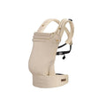 Cub & Co Ergonomic Baby Carrier Newborn to Toddler – 4-in-1 Adjustable with Head & Lumbar Support, Breathable Fabric, Multi-Position Design, Foldable for Travel (Beige)