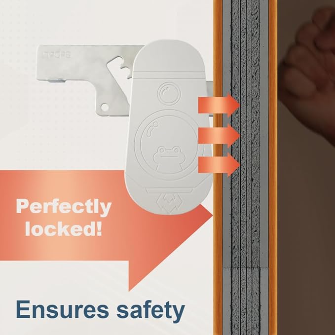 SeDoLi Portable Door Lock (Mute Dark Grey)