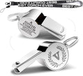 Letters Coach Gifts, Whistle for Coaches, Whistle Emergency, Thank You Coach Gifts, Coaches Whistle with Lanyard Cheer Coach Gift for Men Women Teachers Referees School Sports Coach Outdoor, Letter V