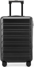 Carry on Luggage 22 X 14 X 9 Airline Approved, 20 Inch Luggage for 3-5 Days Travel, Double Spinner Wheels, 100% Hardshell PC, TSA Lock (09-Black, Checked 24-Inch)