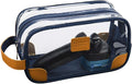Lermende Toiletry Bag, Clear Shaving Dopp Kit for Men Travel Toiletry Bag with Hand Strap Unisex Bathroom Toiletries Organiser