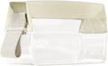 Cadence Parcel - Clear Kit with Magnetic Closure - Durable and Leak-Resistant Travel Toiletry Kit - TSA-Compliant & Modular Design - Hygiene Bag for Travel Essentials - .5 Qt - Pebble