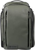 WANDRD TRANSIT Travel Backpack (35L): Expandable Carry-On Travel Backpack – Weather-Resistant, Laptop Compartment, Dual Side Access & Camera Cube Compatible Adventure Bag