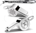Letters Coach Gifts, Whistle for Coaches, Whistle Emergency, Thank You Coach Gifts, Coaches Whistle with Lanyard Cheer Coach Gift for Men Women Teachers Referees School Sports Coach Outdoor, Letter X