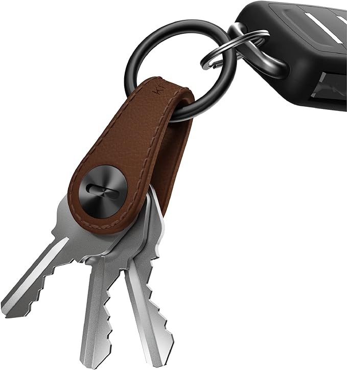 KeySmart Keychain Key Holder - Compact Key Organizer for Key Chain, EDC Key Chains, Key Ring Keychains