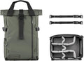 WANDRD All New PRVKE 21L V4: Camera Backpack and Photography Bundle - Weatherproof Travel and Photography Backpack, Bundle Includes 21L Bag, Camera Cube, Waist Straps, and Accessory Straps
