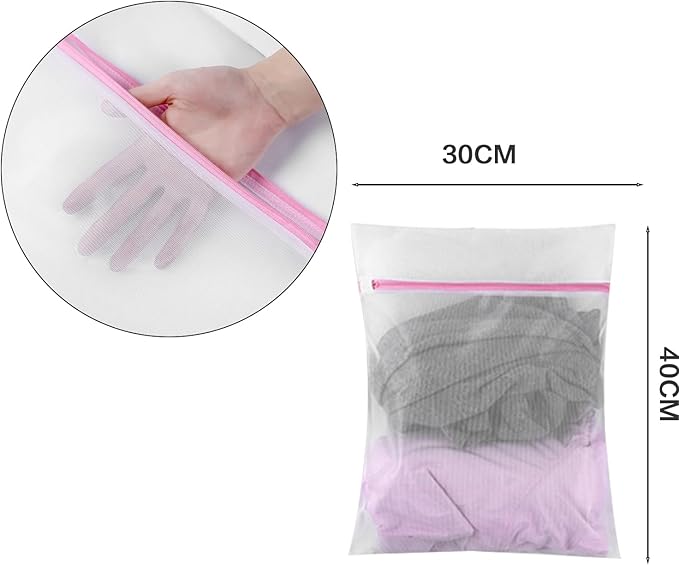 Hanging Garment Bag Suit Bags for Closet Storage (Set of 12) Garment Bags for Hanging Clothes Travel with Zipper for Suit Sweaters Travel Laundry Wardrobe Closet Dust Cover (Black, 24'' x 48'')