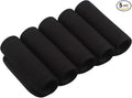 Neoprene Luggage Handle Wraps For Traveling Bright Color Luggage Tags|Handle Wraps|Handle Covers (Black)