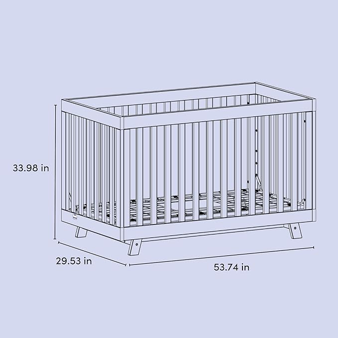 Storkcraft Beckett Grow-with-Me Convertible Crib (Olive) – GREENGUARD Gold Certified, Converts to Toddler Bed & Daybed, Fits Standard Crib Mattress, Easy-to-Assemble