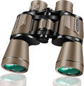 PISEZ 20X50 Binoculars for Adults High Powered with Low Light Vision，Large View Waterproof Binoculars for Bird Watching Hunting Concert Traveling Theater Opera Sightseeing