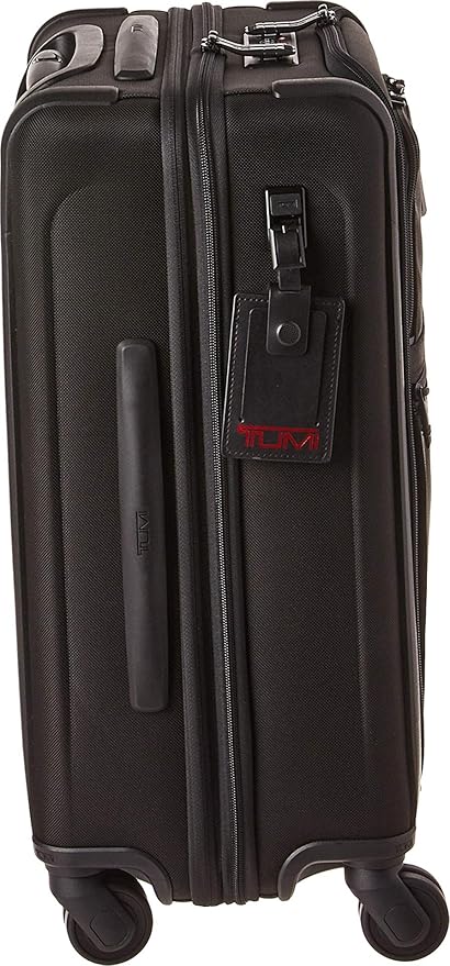 TUMI Men's Alpha Continental Dual Access 4 Wheel Carry On Suitcase