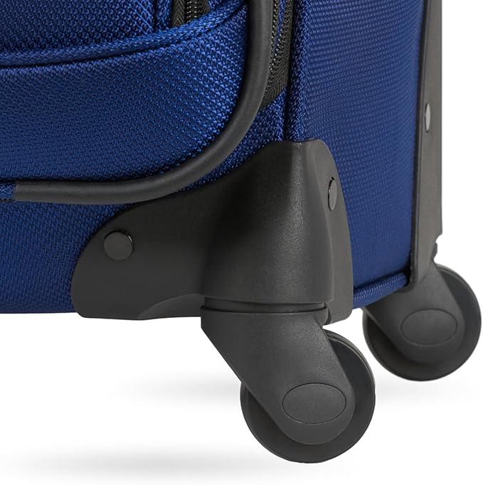 SwissGear Sion Softside Expandable Luggage, Blue, 3-Piece Set (21/25/29)