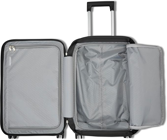 Samsonite UpLIFT Carry-On Hardside Luggage with Spinner Wheels - Airline-Approved, TSA Lock, Adjustable Handle System - Polycarbonate Hard Suitcase for Ultra Lightweight Travel - Phantom Black