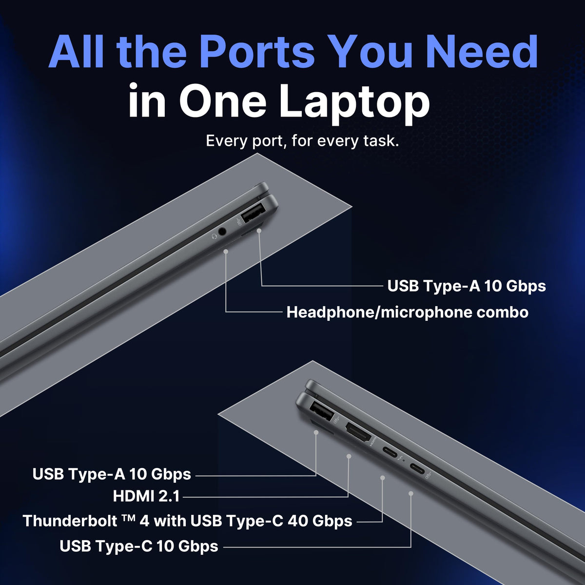 HP OmniBook X Flip 2-in-1 16" 2K Copilot+ PC Touch Laptop, Intel Core Ultra 9 288V, 32GB LPDDR5X, 2TB Storage (1TB SSD+1TB Docking Station), Intel Arc 140V GPU, Backlit Keyboard, Win 11, Gray