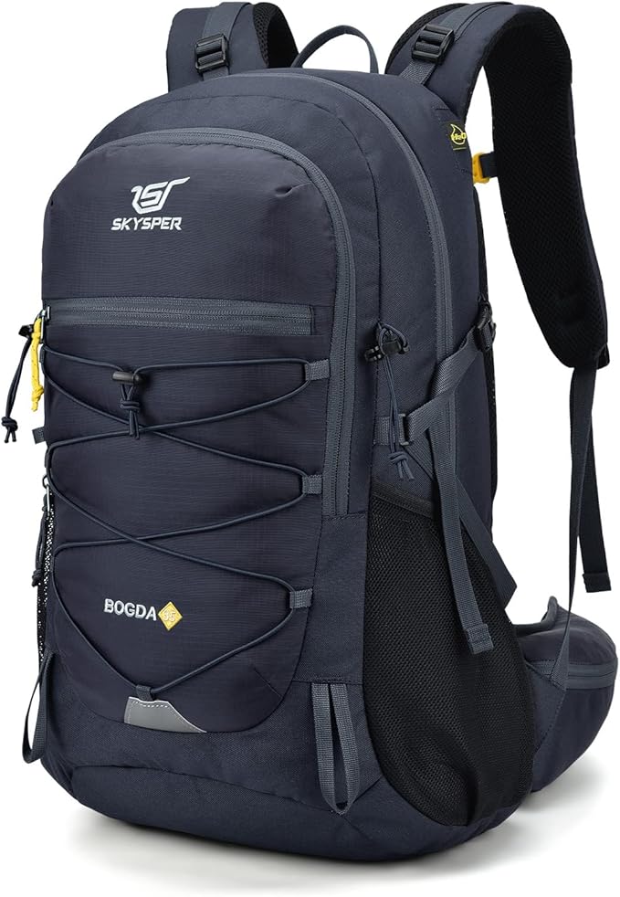 SKYSPER Hiking Backpack for Men Women, 35L Travel Backpack Waterproof Camping Backpack Outdoor Lightweight Daypack
