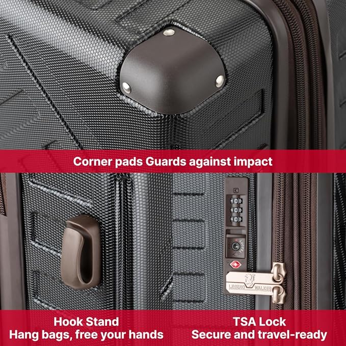 LEGEND WALKER DECK Hardside Expandable Luggage, 29 inch, Green, 5514-69-GR