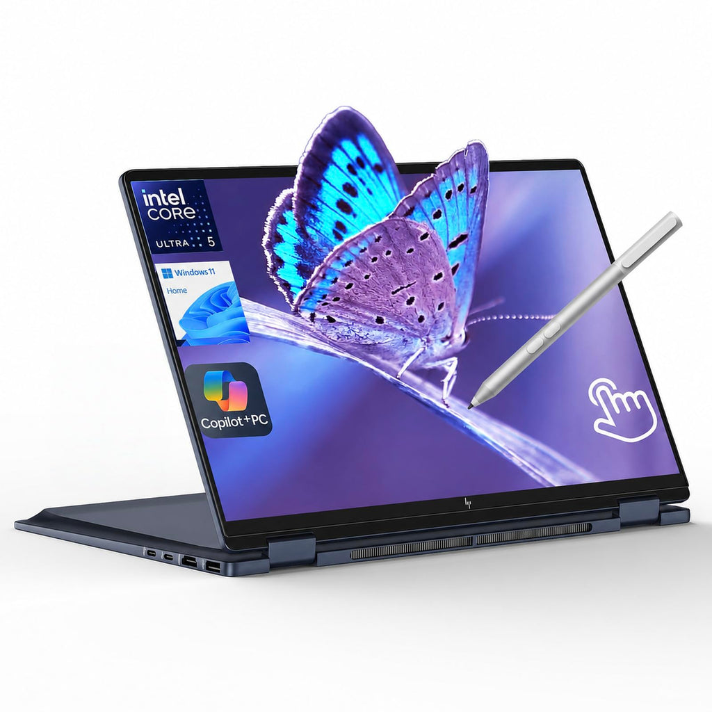 HP OmniBook X Flip 14 2-in-1 Touchscreen Laptop, Intel Core Ultra 5 226V